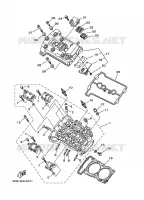 CULASSE pour Yamaha TDM900A 2009
