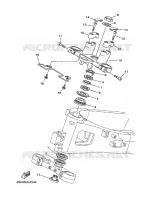 DIRECTION pour Yamaha TDM900A 2009