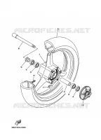 ROUE AVANT pour Yamaha TDM900A 2009
