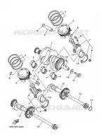 VILEBREQUIN / PISTON pour Yamaha TDM900A 2009
