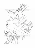 ECHAPPEMENT pour Yamaha SUPER TENERE 2015