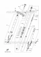 FOURCHE pour Yamaha SUPER TENERE 2015
