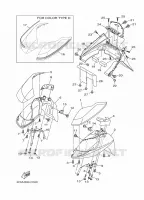 GARDE BOUE pour Yamaha TRICITY 2016