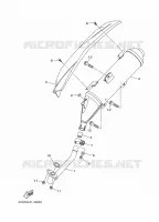 ECHAPPEMENT pour Yamaha TRICITY 2016