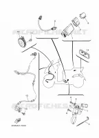 PARTIE ELECTRIQUE 2 pour Yamaha TRYPTIK 2016