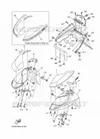 GARDE BOUE pour Yamaha TRICITY 2016