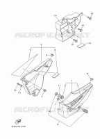 COUVERCLE LATERAL pour Yamaha YB 2013