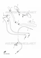 GUIDON ET CABLES pour Yamaha XV 2016