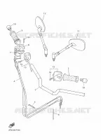 GUIDON ET CABLES pour Yamaha XJR 2016