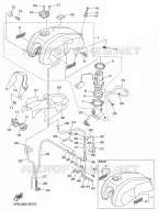 RESERVOIR A ESSENCE pour Yamaha XJR 2016
