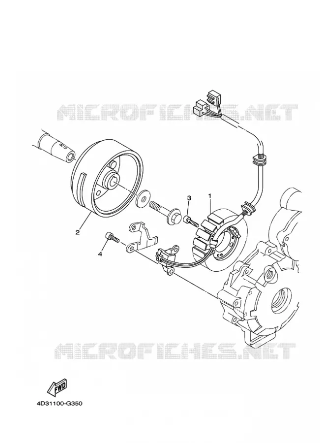 ALLUMAGE Yamaha QUAD 250 2009 RAPTOR  YFM250R