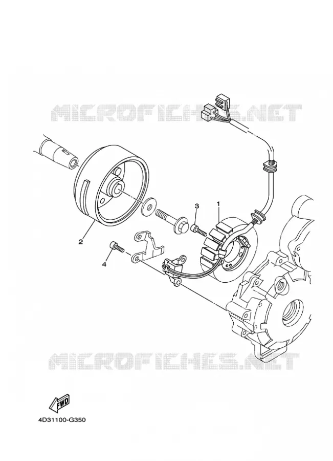 ALLUMAGE Yamaha QUAD 250 2010 RAPTOR  YFM250R