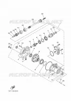 DIFFERENTIEL AVANT pour Yamaha GRIZZLY 2011