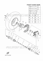 ROUE AVANT 2 pour Yamaha GRIZZLY 2011