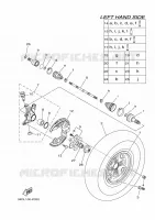 ROUE AVANT pour Yamaha GRIZZLY 2011
