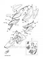 COUVERCLE LATERAL pour Yamaha AEROX 2006