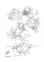 PROTEGE JAMBES pour Yamaha AEROX 2006