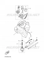 RESERVOIR A ESSENCE pour Yamaha AEROX 2006