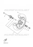 ROUE AVANT pour Yamaha AEROX 2006