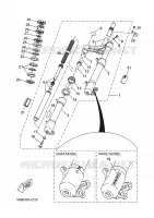 FOURCHE pour Yamaha NITRO 2006