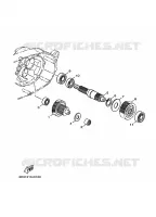 TRANSMISSION pour Yamaha JOG 2005