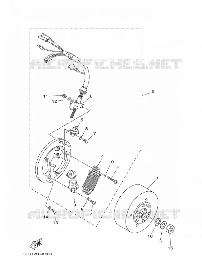 ALLUMAGE Yamaha MOTO 175 2013 DT  DT175