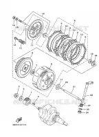 EMBRAYAGE DE DEMARREUR pour Yamaha YBR 2017