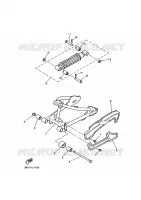 BRAS OSCILLANT / AMORTISSEUR pour Yamaha PW80 1995