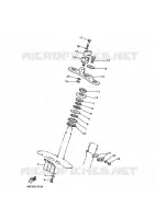 DIRECTION pour Yamaha PW80 1995