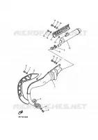 ECHAPPEMENT pour Yamaha PW80 1995