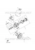 POMPE A HUILE pour Yamaha PW80 1995