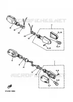 CLIGNOTANT pour Yamaha TDM850 1998