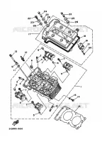 CULASSE pour Yamaha TDM850 1998