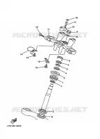 DIRECTION pour Yamaha TDM850 1998