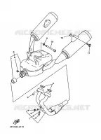 ECHAPPEMENT pour Yamaha TDM850 1998
