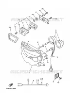 PHARE  pour Yamaha TDM850 1998