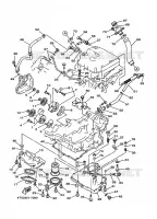 POMPE A HUILE pour Yamaha TDM850 1998