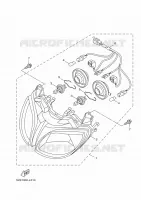 PHARE  pour Yamaha XENTER 2016