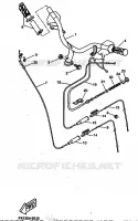 GUIDON ET CABLES pour Yamaha NEXT GENERATION 1999