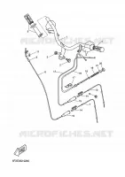 GUIDON ET CABLES pour Yamaha NEXT GENERATION 2002
