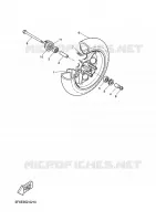 ROUE AVANT pour Yamaha NEXT GENERATION 2002