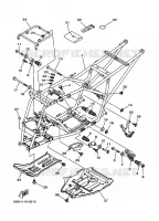 CADRE pour Yamaha KODIAK 2000