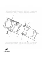 CYLINDRE pour Yamaha KODIAK 2000