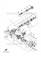 DIFFERENTIEL AVANT pour Yamaha KODIAK 2000