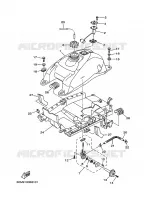 RESERVOIR A ESSENCE pour Yamaha GRIZZLY 2003