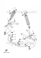 AMORTISSEUR ARRIERE pour Yamaha GRIZZLY 2003