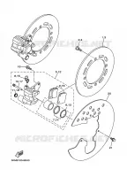 ETRIER DE FREIN AVANT pour Yamaha GRIZZLY 2003