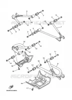 BRAS ARRIERE pour Yamaha GRIZZLY 2005