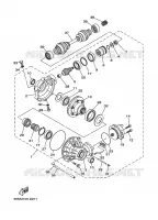 DIFFERENTIEL AVANT pour Yamaha GRIZZLY 2005