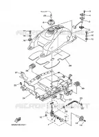 RESERVOIR A ESSENCE pour Yamaha GRIZZLY 2005